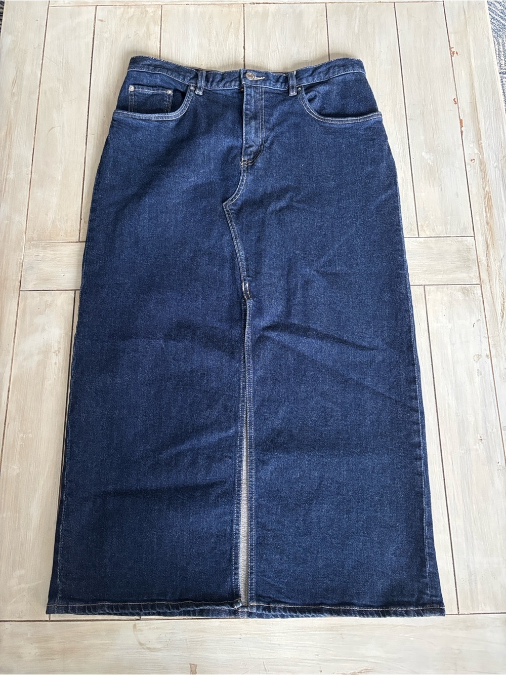 Los Angeles Atelier & Other Stores Blue Jean Denim Skirt Size 10